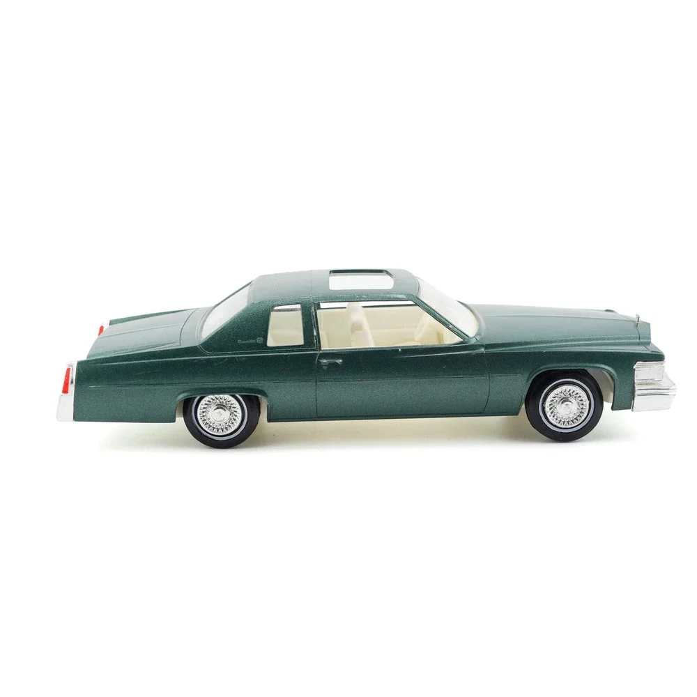 1977 Cadillac Coupe DeVille Jo Han Dealer Promo Model Car Edinburgh Green 70s